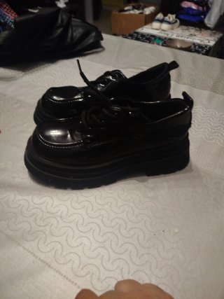 Zapatos charol negros