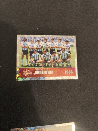 Cromos FIFA Museum: Argentina, Alemania, Brasil