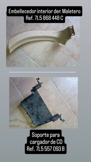 Porsche Cayenne Piezas con ref.