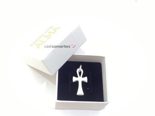 crucifijo plata 925mm