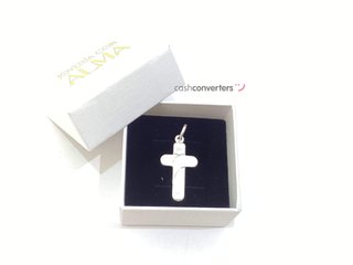 crucifijo plata 925mm