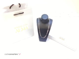 collar plata 925mm 25cm