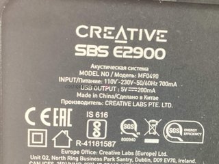 altavoces pc creative sbs e2900