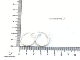 argollas plata 925mm