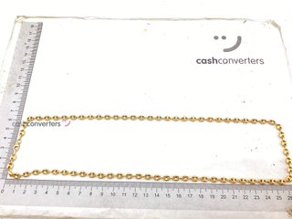 cadena oro 18k 30cm