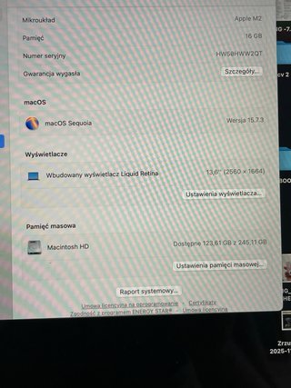 MacBook Air M2 2022 Plata 16GB RAM
