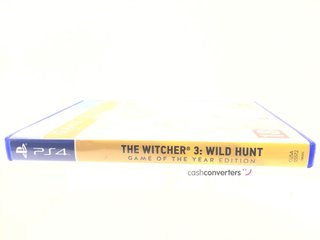 the witcher 3 wild hunt goty edition ps4