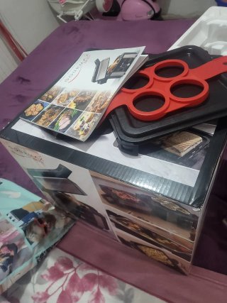 Freidora GourmaX Pro nueva se ausado una sola bez