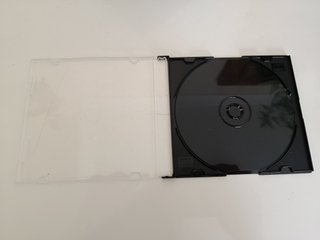 Caixas CDs e VHS Vazias