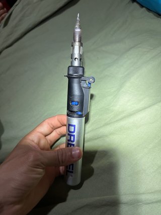 Soldador Dremel a gas
