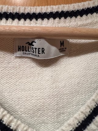 Chaleco punto Hollister rombos Talla M