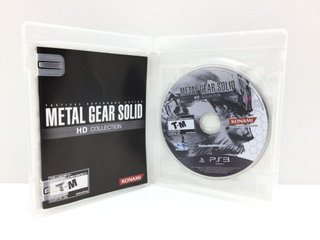 metal gear solid hd colletion ps3