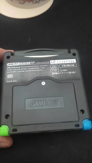 Nintendo Game Boy Advance SP Gris IPS V5
