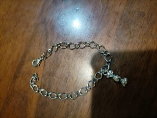 Bracciale con ciondolo caramella