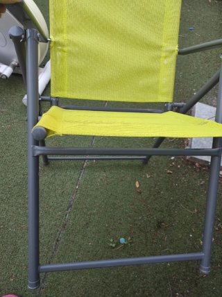 Silla de jardín plegable