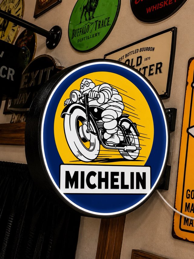 Cartel luminoso MICHELIN