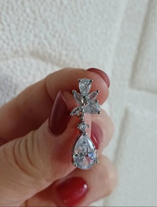 Orecchini Zirconi Argento