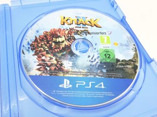 knack 2 ps4