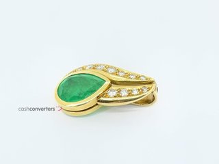 colgante oro 18k con piedra con sin piedra,esmeralda,diamante