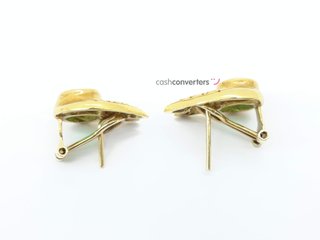 pendientes oro 18k con piedra con sin piedra,diamante,esmeralda