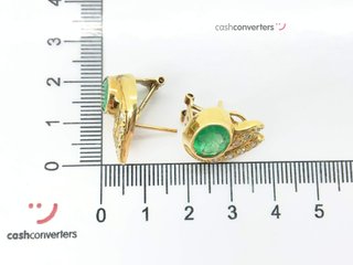 pendientes oro 18k con piedra con sin piedra,diamante,esmeralda