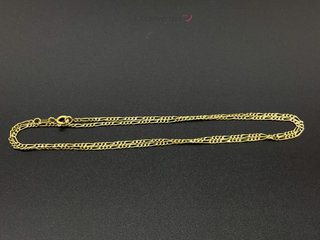 cadena oro 18k 25cm