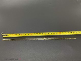 cadena oro 18k 25cm