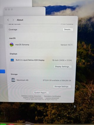 MacBook Pro M1 Max 64GB RAM 1TB SSD