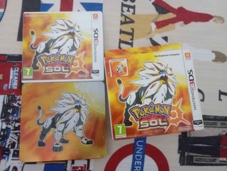 Pokemon Sol con Steelbook | Nintendo 3DS