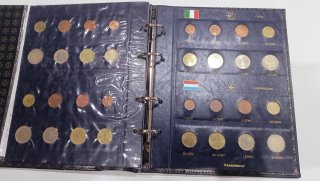 Archivador Monedas Euro con Banderas