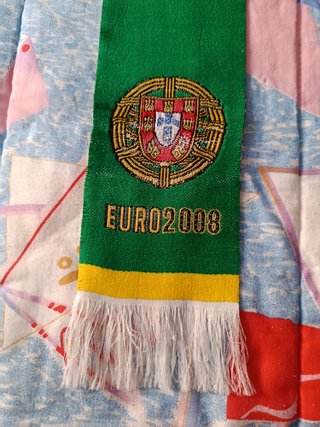 Cachecol Seleção Portugal Euro2008