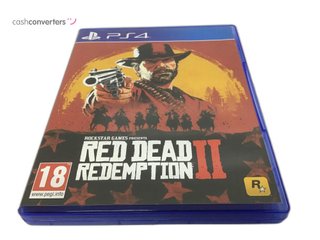 red dead redemption 2 ps4