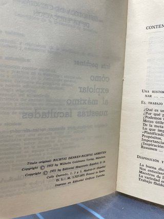 COMO EXPLOTAR AL MAXIMO NUESTRAS FACULTADES - FRITZ PACHTNER