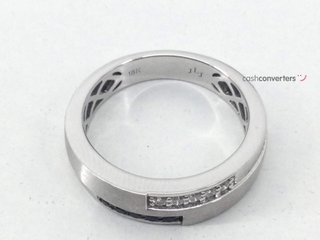 anillo oro 18k con piedra con diamante,onix