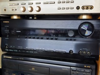 Amplificadores e LaserDisc Pioneer (Peças)