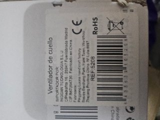 Ventilador de Cuello Portátil Bladeless