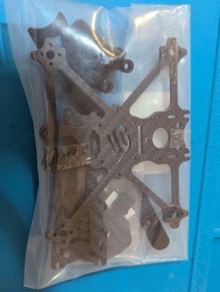 AlfaRC Fi-118-20 65MM Frame Kit. DJI O4 PRO.