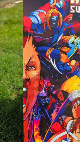 Marvel vs Street Fighter Poster A3