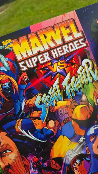 Marvel vs Street Fighter Poster A3
