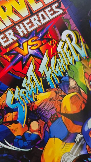 Marvel vs Street Fighter Poster A3