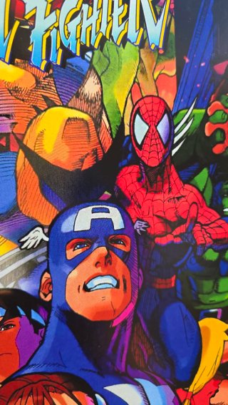 Marvel vs Street Fighter Poster A3