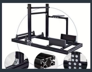 Cockpit Simracing Aluminio 3060