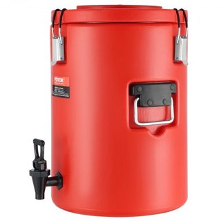 Dispensatore di Bevande Isolato in Acciaio Inox, 4,5 Gal 17,2 L, Distributore Termico Caldo e Freddo con Maniglia, Adatto per Tè Caldo, Caffè, Acqua, Resta...