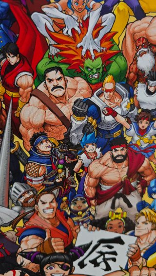 Capodanno commwmorativo Franchise Capcom Poster A3