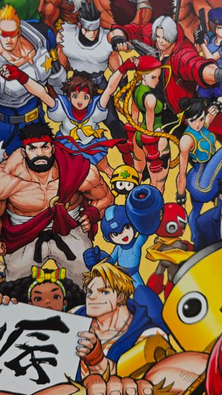 Capodanno commwmorativo Franchise Capcom Poster A3