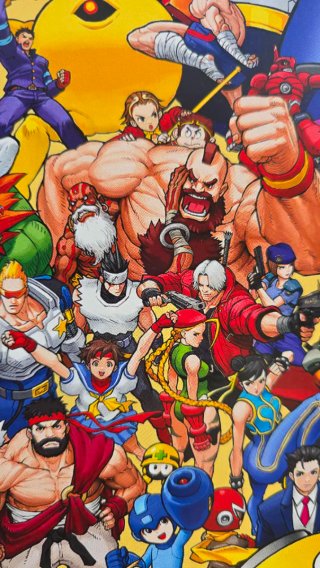 Capodanno commwmorativo Franchise Capcom Poster A3