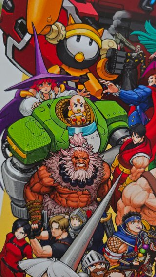 Capodanno commwmorativo Franchise Capcom Poster A3
