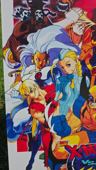 X-Men vs. Street Fighter Capcom Poster A3