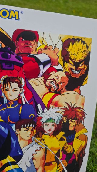 X-Men vs. Street Fighter Capcom Poster A3