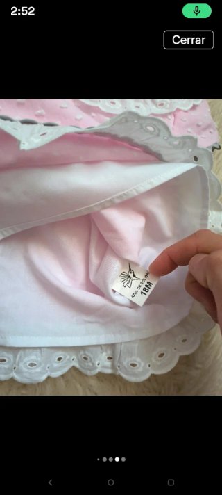 Vestido, niña